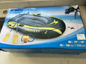 X002SDNOFV SAINTEVE Person Inflatable Boat Raft Kayak Rubber