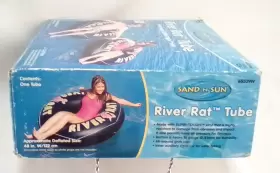 68209W SAND SUN River Rat Tube Inflatable Water Float #2