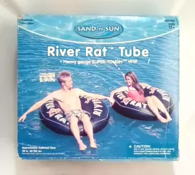 68209W SAND SUN River Rat Tube Inflatable Water Float