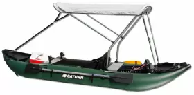 FK396 SATURN Inflatable Pro Angler Tandem Fishing Ocean Kayak #2