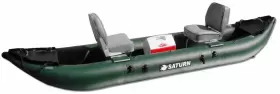 FK396 SATURN Inflatable Pro Angler Tandem Fishing Ocean Kayak #3