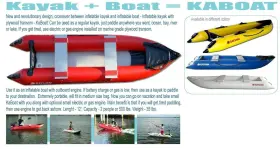 QDLXBS300371 SATURN Kaboat Inflatable
