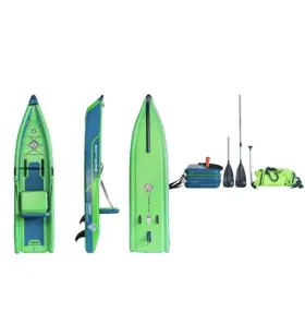 654546 SCOTT BURKE Air Inflatable Kayak Set Paddle Bag