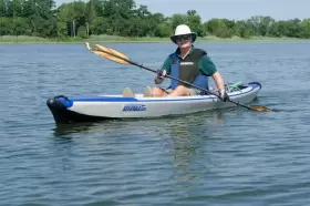393RL SEA EAGLE Razorlite Pro Solo Kayak Frees #3