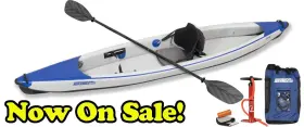 393RLC SEA EAGLE Classic Razorlite Pro Solo Kayak Frees