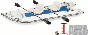 437PSK SEA EAGLE Person Swivel Seat Catamaran Boat Motor