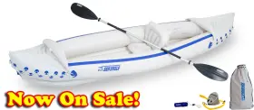 LESC9782E121 SEA EAGLE Kayak Deluxe Solo Frees Sport