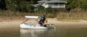 SE9KWSMC SEA EAGLE Watersnake Motor Canopy Inflatable Boat #2