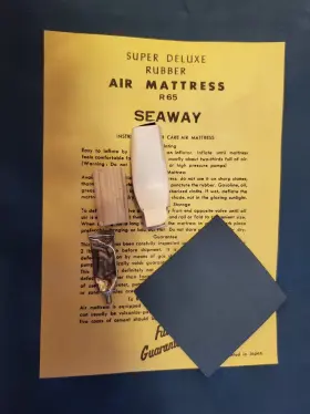 32-78 SEAWAY Deluxe Inflatable Air Mattress #3