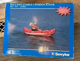 K-67 SEVYLOR Person Inflatable Kayak Bali Box