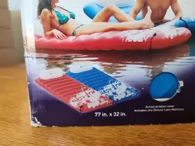 2000012526 SEVYLOR Coleman Deluxe Mattress Air Raft Float #2