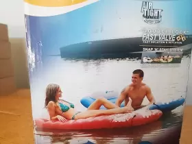 2000012526 SEVYLOR Coleman Deluxe Mattress Air Raft Float #3