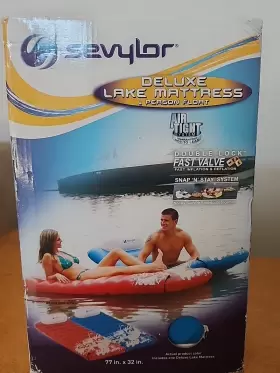 2000012526 SEVYLOR Coleman Deluxe Mattress Air Raft Float