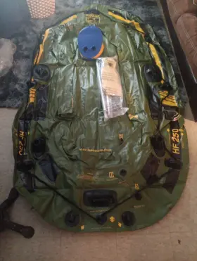 HF250KPM SEVYLOR Fish Hunter Inflatable Boat Raft Pump
