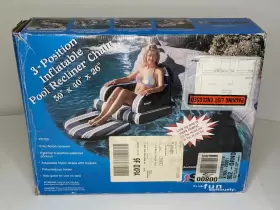 WH100 SEVYLOR Inflatable Pool Recliner Chair