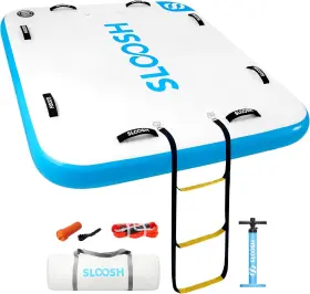 840332683928 SLOOSH Inflatable Floating Dock