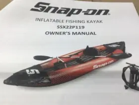 SSX22P119 SNAP-ON Inflatable Fishing Kayak Promo Collectible