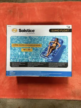 16140SF SOLSTICE Massive Sumo Inflatable Swimming Pool Float