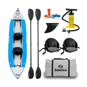 29625 SOLSTICE Flare Person Inflatable Fishing Kayak Boat