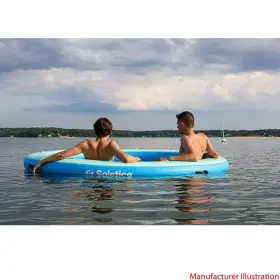 38081 SOLSTICE Boat Mesh Island Inflatable Hangout Ring #2