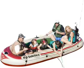 696594337235 SOLSTICE Inflatable Fishing Boat Rafts Person
