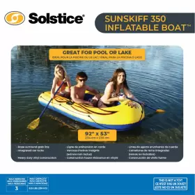 723815293510 SOLSTICE Inflatable Boat Rafts Person Kids Oars #3