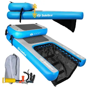 723815961105 SOLSTICE Inflatable Pup Plank Dog Float Floating