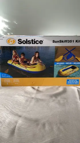 B003JO1EYU SOLSTICE Sunskiff Inflatable Boat Water Craft Kit #2