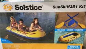 B003JO1EYU SOLSTICE Sunskiff Inflatable Boat Water Craft Kit