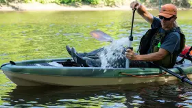 PS1374-2 SPORT Paddlers Bilge Floating Pump Kayak Canoe Boat #3