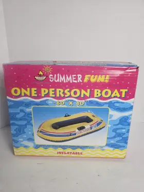 503575500048 SUMMER FUN Kids Person Inflatable Boat Raft