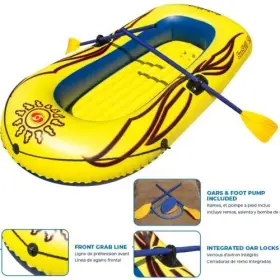 29251 SWIMLINE Inflatable Boat Rafts Person Kids Kit #2