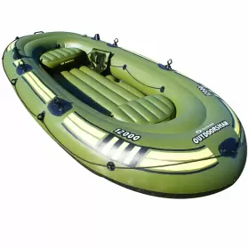 31600 SWIMLINE Solstice Outdoorsman Inflatable Fishing Boat