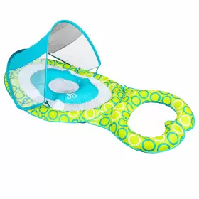 6038673 SWIMWAYS Mommy Me Baby Spring Float Canopy Mesh Bed