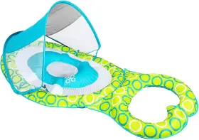 6038673-U-B SWIMWAYS Baby Spring Float Mommy Me Canopy