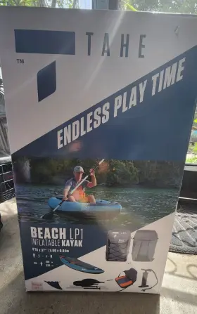 590091072545 TAHE Beach Inflatable Kayak #2