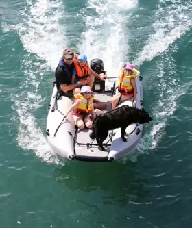 T340LX TAKACAT Inflatable Dinghy Motor