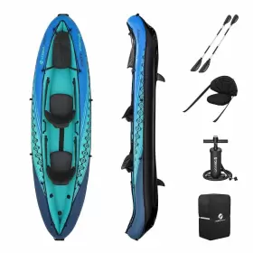 821808090723 TOBIN SPORTS Wavebreak Inflatable Kayak Set