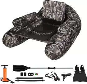 445007973958 UNITACKLE Inflatable Fishing Float Tube Manual