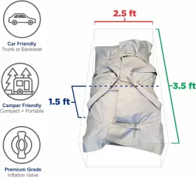 20M1000017 VESSELS Dana Inflatable Tender Dinghy Boat Person #3