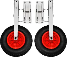 445010815832 VESSELS Inflatable Boat Transom Launch Wheels
