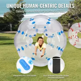 V458699 VEVOR Inflatable Bumper Balls Body Sumo Zorb Teen #3