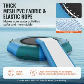 VBH775588 VEVOR Inflatable Water Bounce Plateform Platform #2
