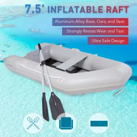 719868680919 VIRIBUS Inflatable Boat Dinghy Tender Pontoon #2