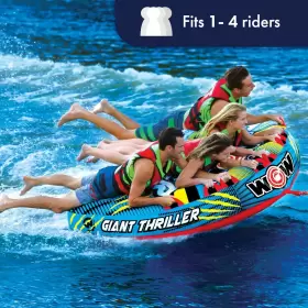 18-1030 WORLD OF WATERSPORTS Sports Giant Thriller Towable #2