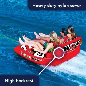 21-1080 WOW WATERSPORTS Sports Person Cockpit Towable Tube #3
