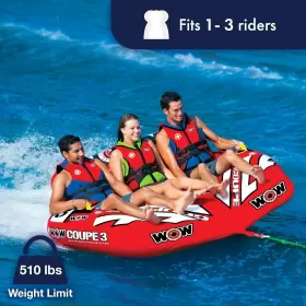 21-1080 WOW WATERSPORTS Sports Person Cockpit Towable Tube