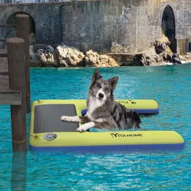 Mayihsoxvj YITAHOME Dog Water Ramp Inflatable Floating Ladder #2