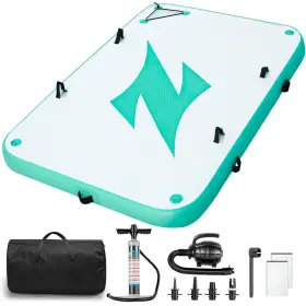 ZAF-FT-8X5 ZAFIED Inflatable Floating Dock Platform Island