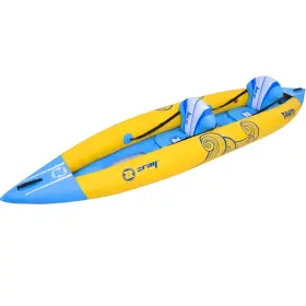 PK417US ZRAY Inflatable Tahiti Kayak Set Paddles